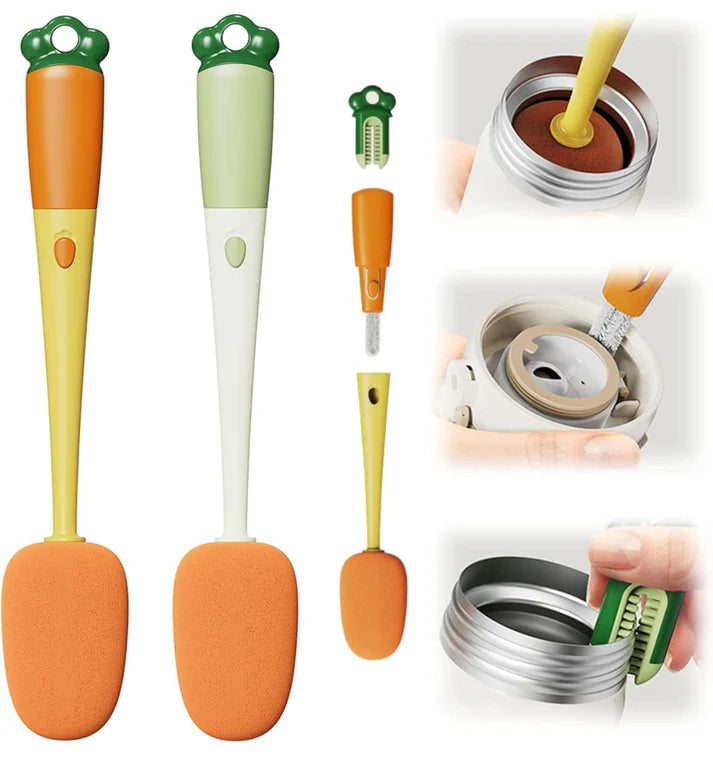 3 in 1 Sponge bottle cleaner