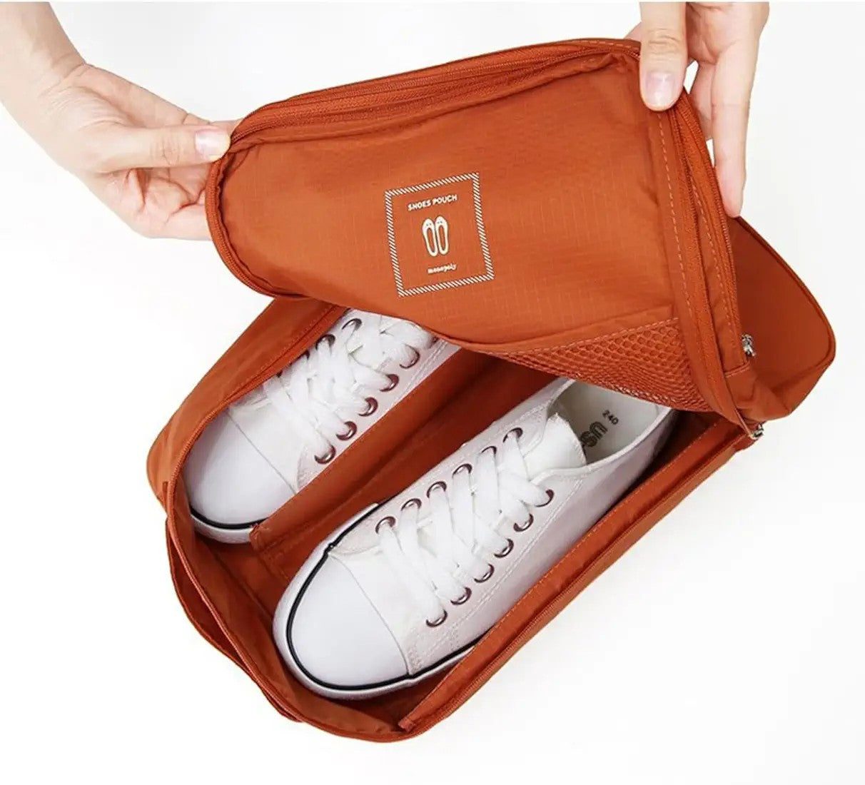 3 Pair Water Proof Shoe Storage Travel Tote Bag Multi-Purpose Portable Rack Foldable Organizer Wardrobe