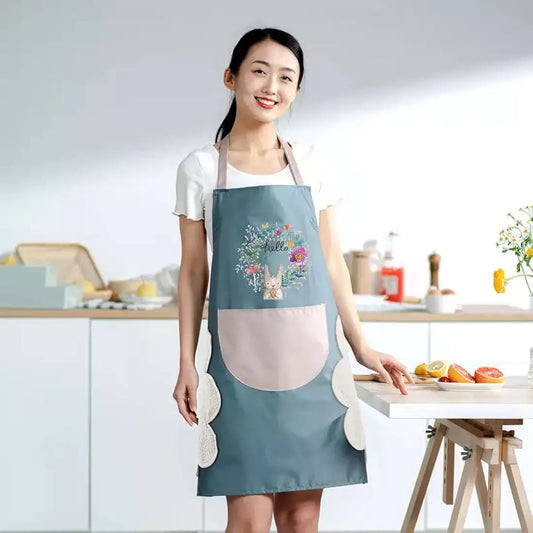 Kitchen Apron for Women, Cooking Apron with Pockets