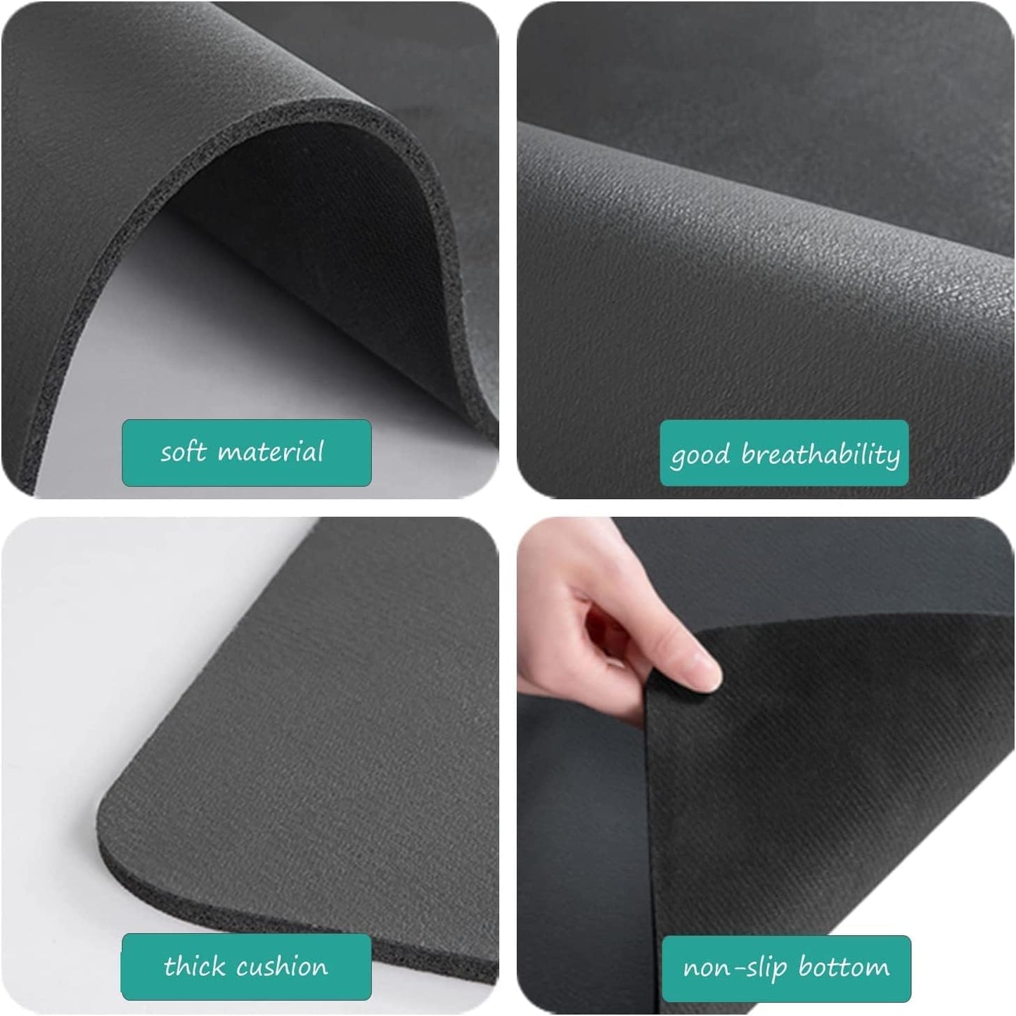 Drying mat for Kitchen Water Absorbent mat Drying mat for Kitchen Utensils Large Dry mat for Kitchen Utensils Drying mat Water Absorbent mats for Kitchen Items(50*40 cm)