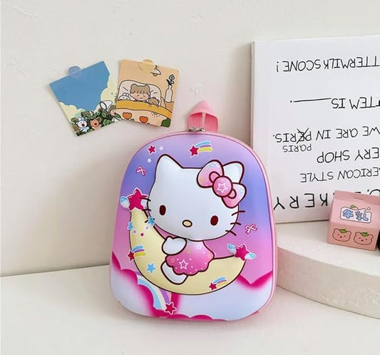 Cartoon Print Bagpack for Kids โ Bag for Pre-Schoolers School, Playarea, Kindergarten Small Picnic Bag for Toddlers Lightweight Miniature Bags for Kids