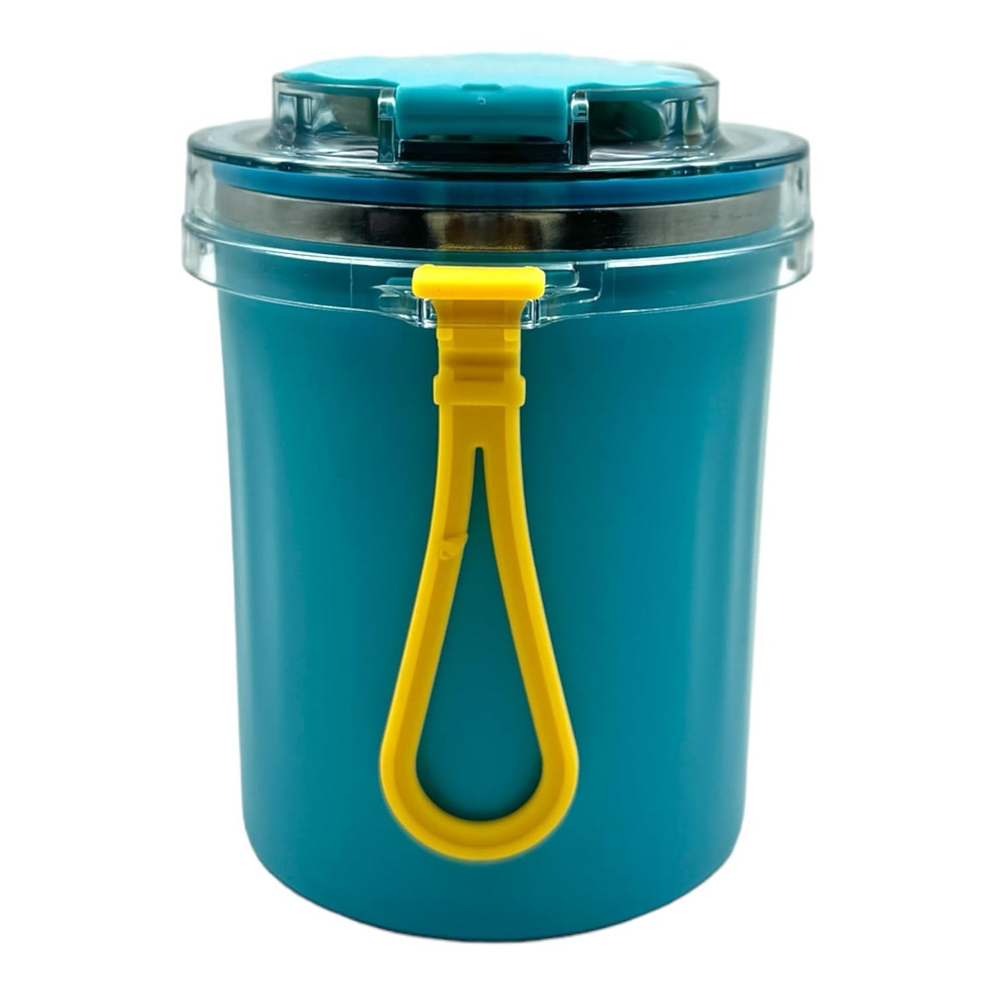 Stainless Steel Lunch Bowl Cum Mug for Kids 500 ml with Spoon and Straw