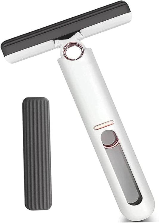 Mini Mop for Kitchen with Sponge Portable Mini Mop Self Squeeze Strong Absorbent Magic Wiper for Kitchen Small Wet & Dry Use for Bathroom Wall Glass Car Table Home