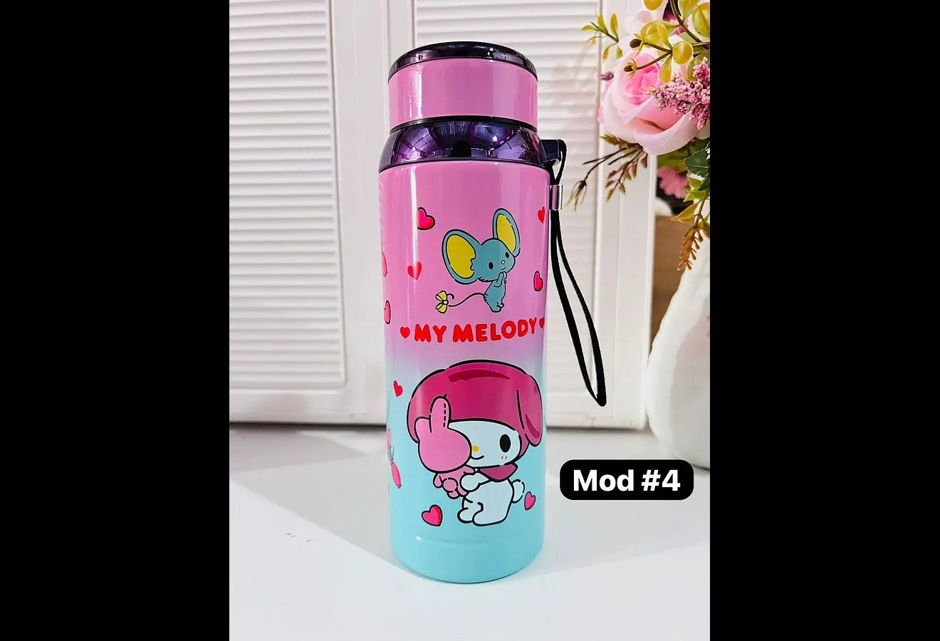 Cartoon Printed Insulated Stainless Steel Bottles | Airtight & Leakproof | 800 ML | 10 Designs