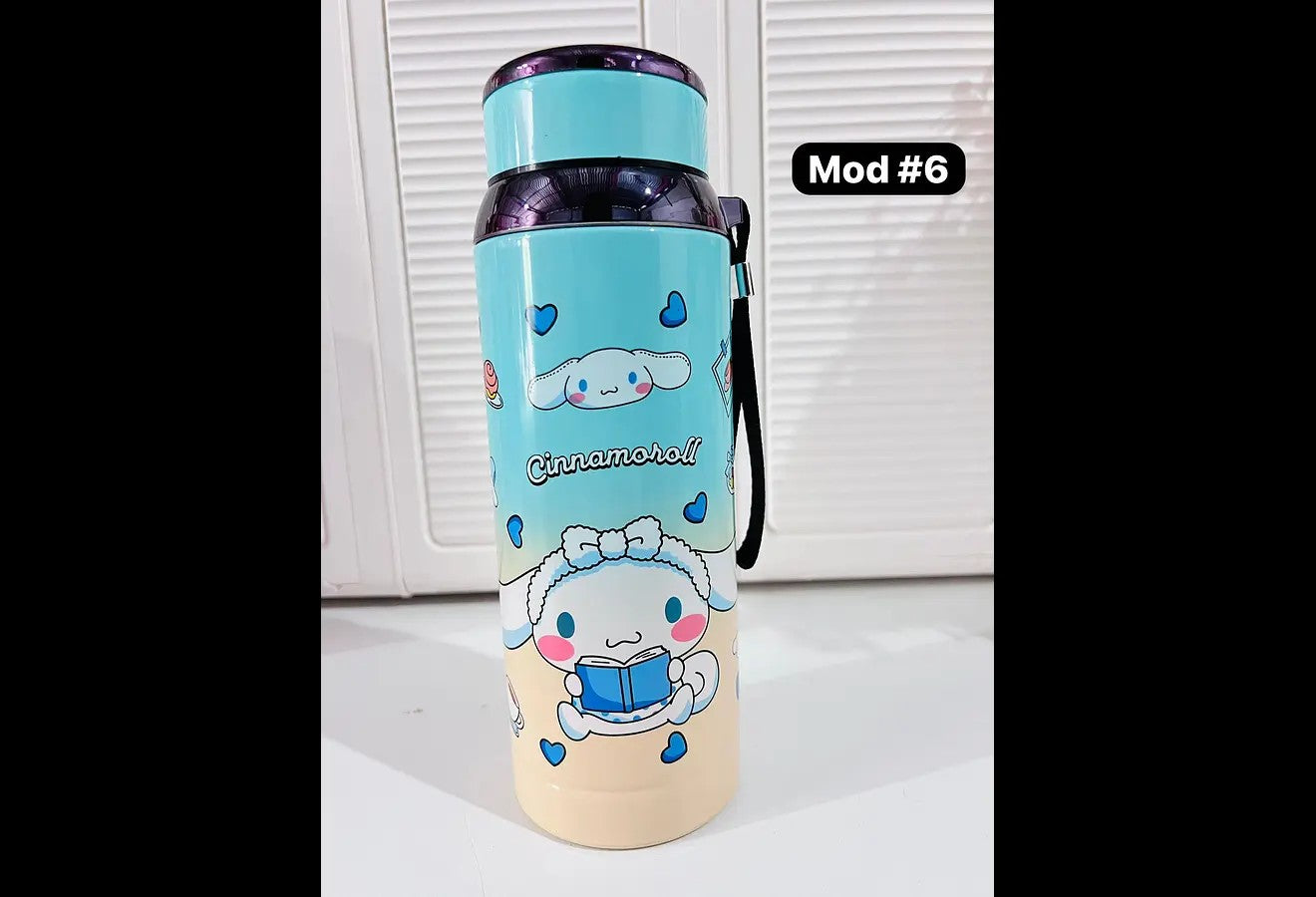 Cartoon Printed Insulated Stainless Steel Bottles | Airtight & Leakproof | 800 ML | 10 Designs