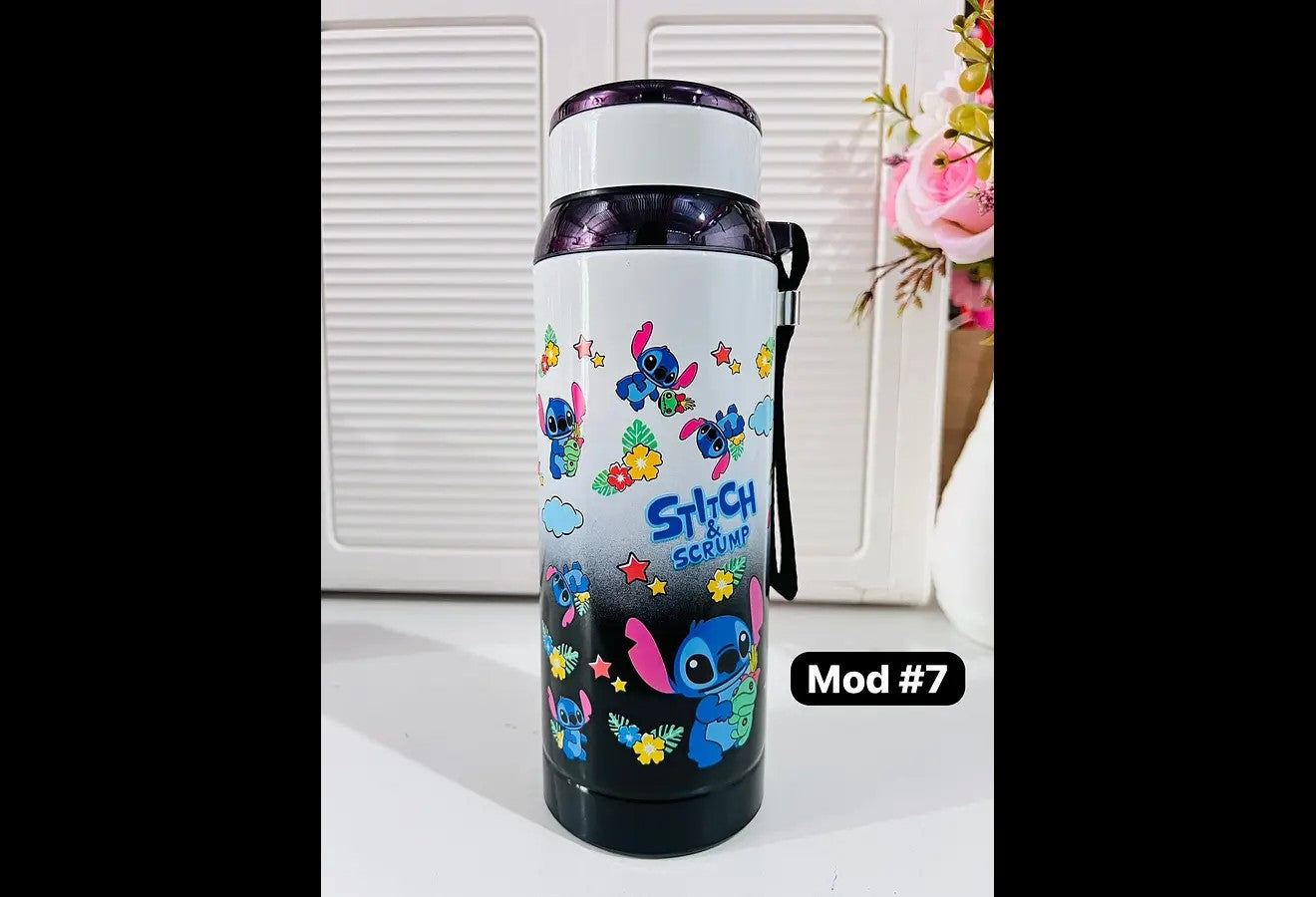 Cartoon Printed Insulated Stainless Steel Bottles | Airtight & Leakproof | 800 ML | 10 Designs