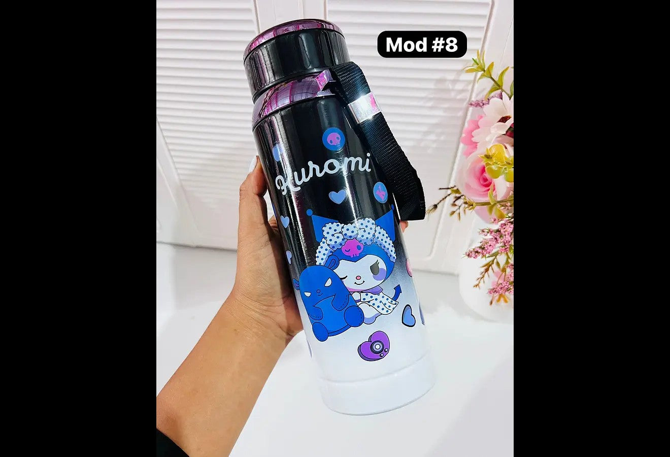 Cartoon Printed Insulated Stainless Steel Bottles | Airtight & Leakproof | 800 ML | 10 Designs