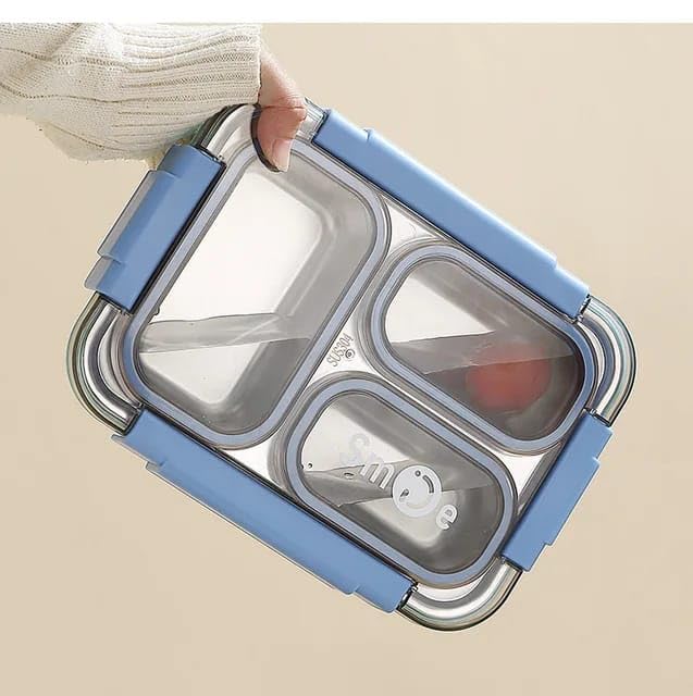 Stainless Steel Lunch Box - Leakproof, BPA-Free, and Eco-Friendly - Perfect for Adults and Kids