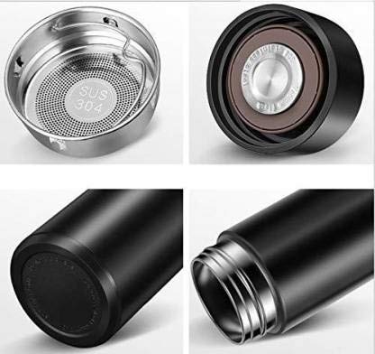 Smart LED Display Temperature Bottle Vacuum Flask Stainless Steel | Leakproof | Travel, Kids, Fitness, Sports, Gym, Workout | Hot & Cold (Temperature Bottle)