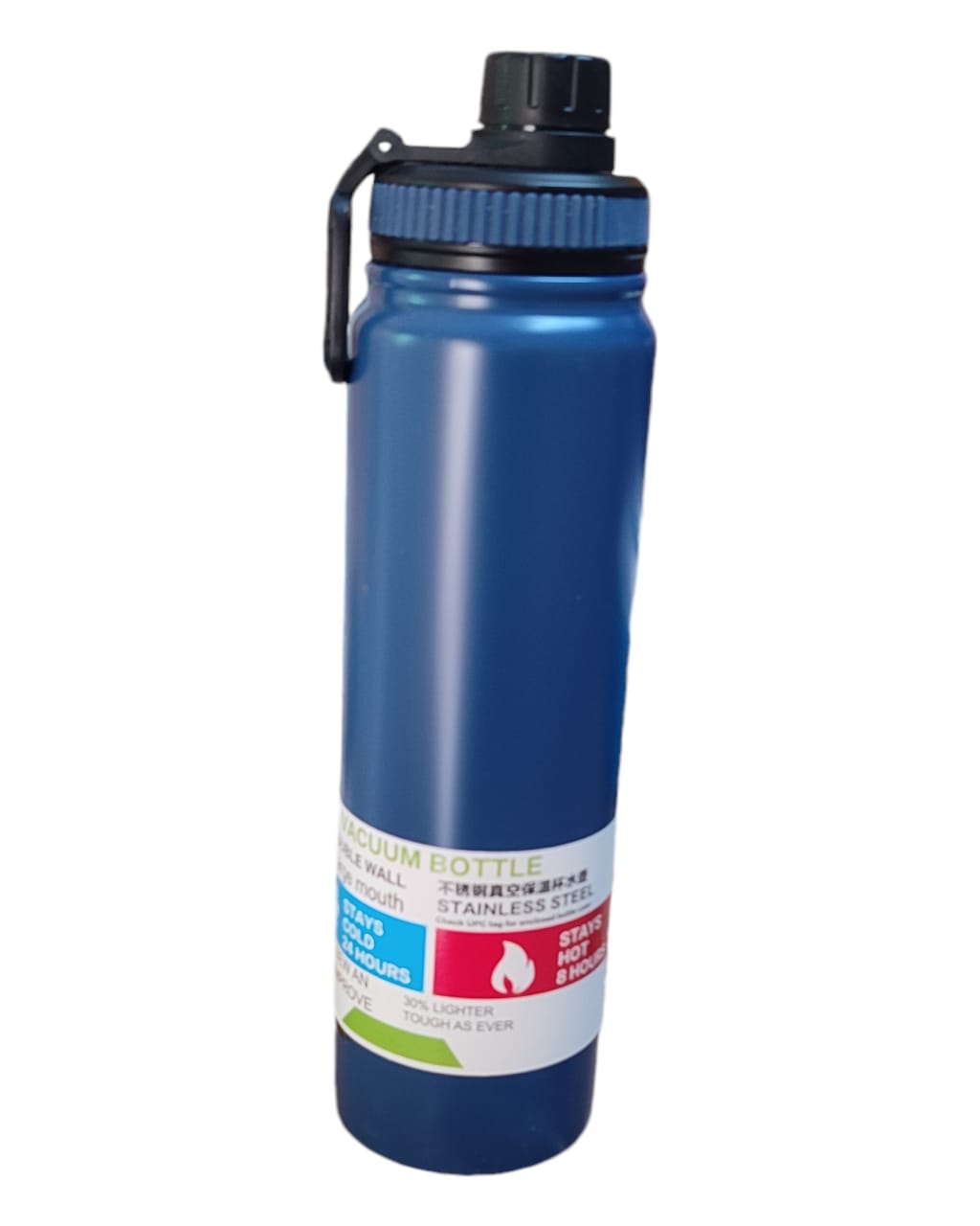 Stainless Steel Water Bottle Hot & Cold Thermos Flask Thermosteel Bottle 530ml Hot Water Bottle for Men Women Steel Bottle Thermos Water Bottles Steel for Office Home Travel (Blue)